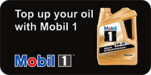 TopUp your oil with Mobil 1